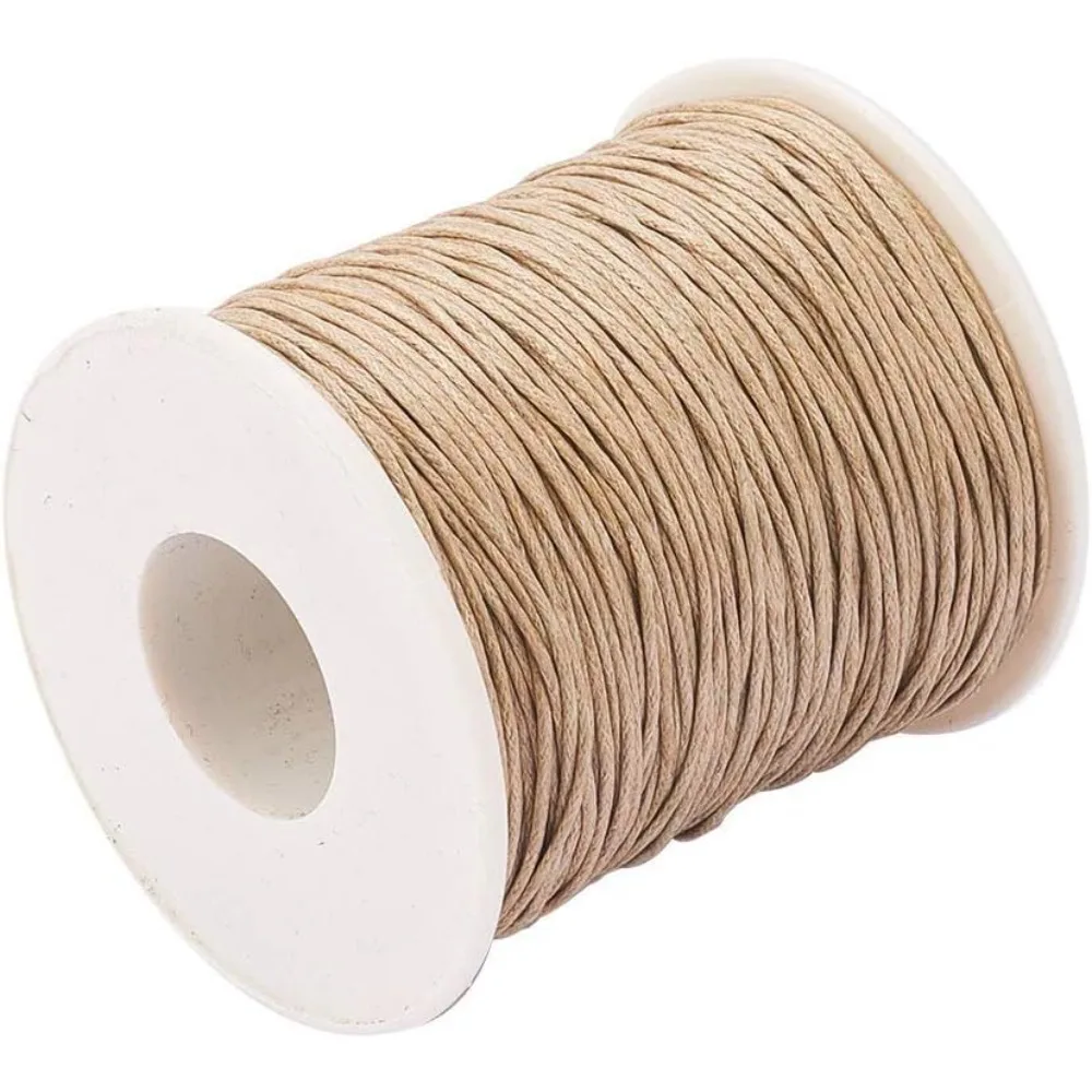 Macrame Cord Cotton - 100 Yards Waxed Cord Cotton, Waxed