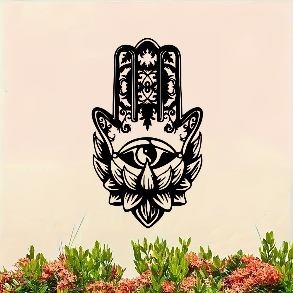 Art & Craft Photos - CIFBUY Hamsa Hand Evil Eye Metal