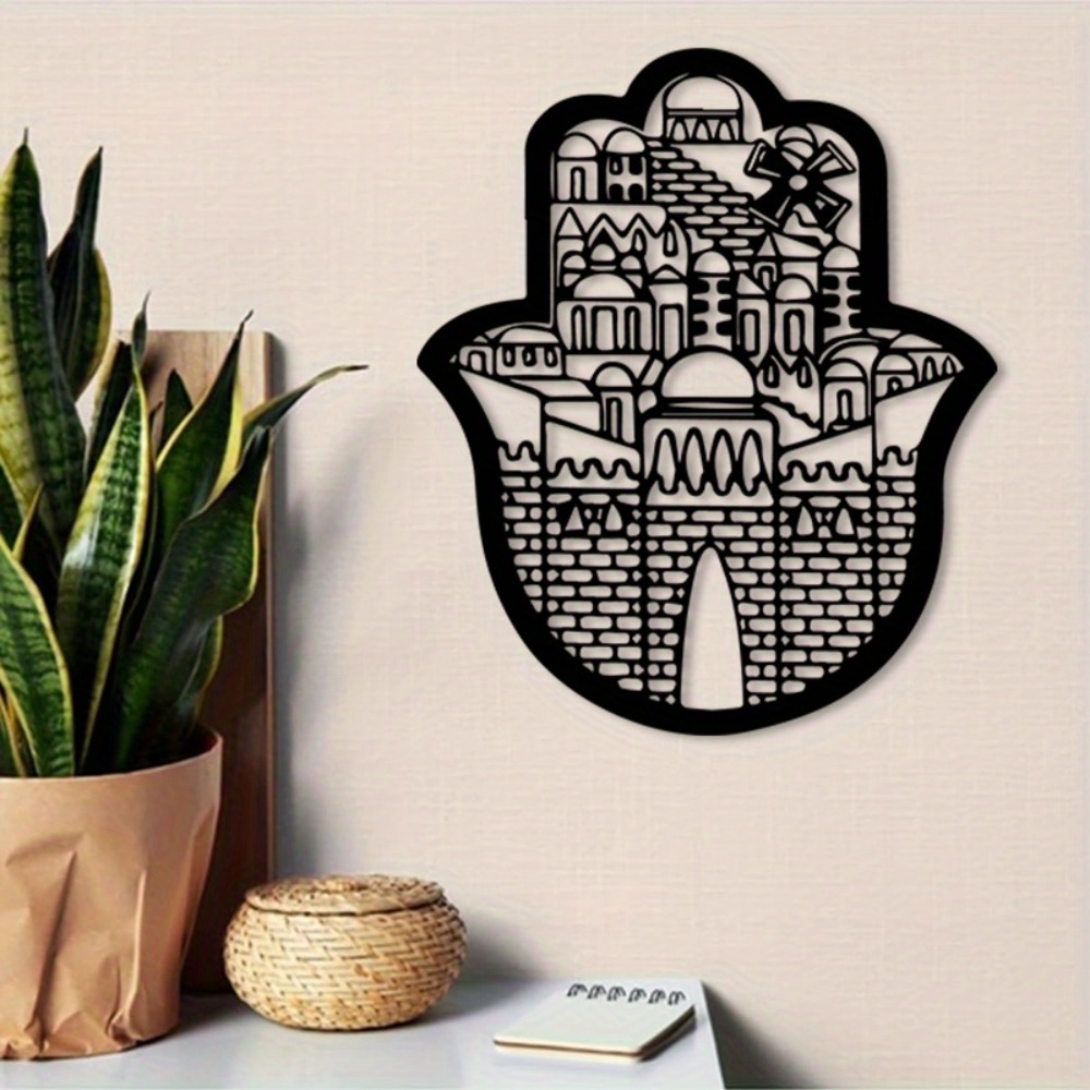 Art & Craft Photos - CIFBUY Iron Wall Art Islamic Architecture