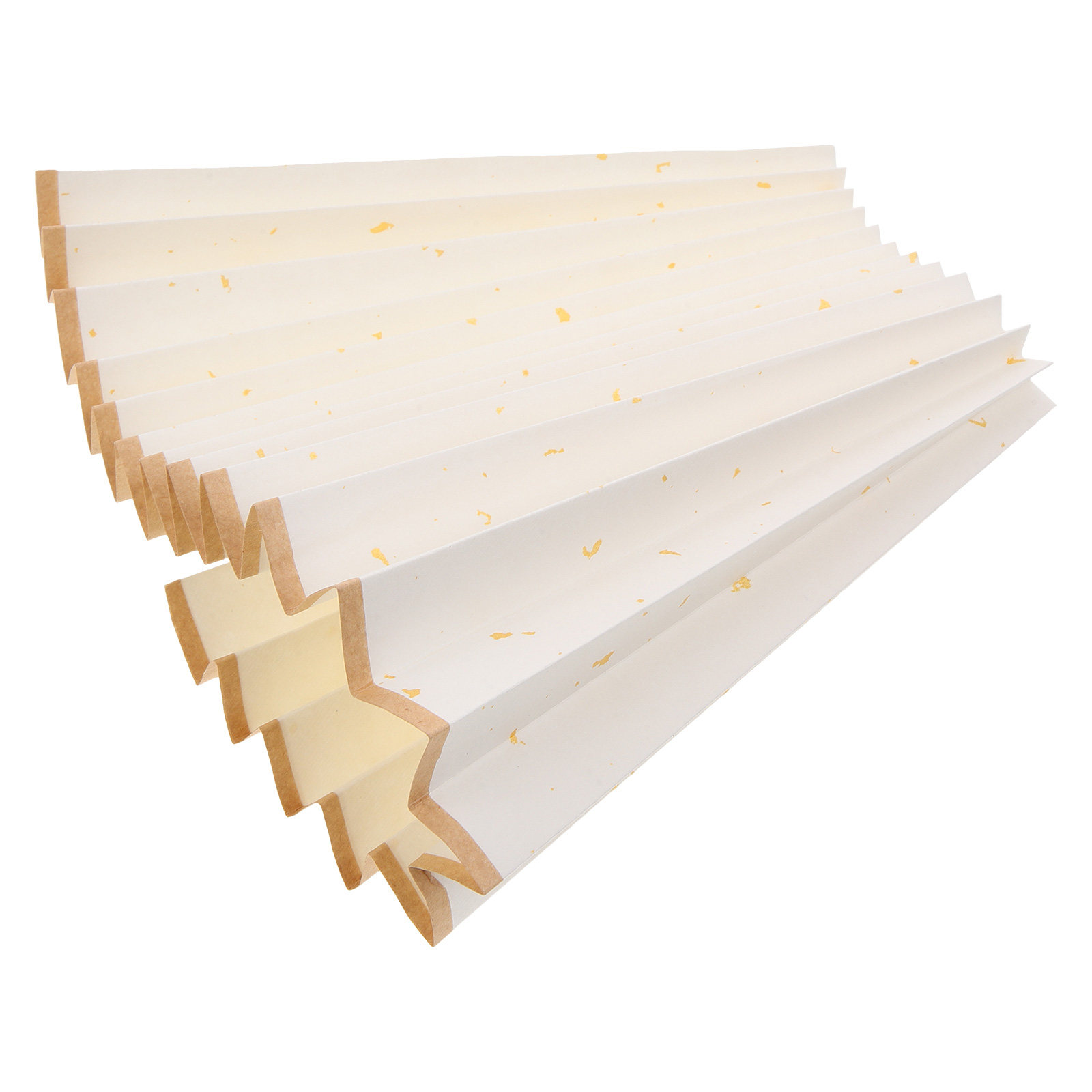 Art Craft Easy Ideas - Handmade Blank Paper Fan Surface Foldable
