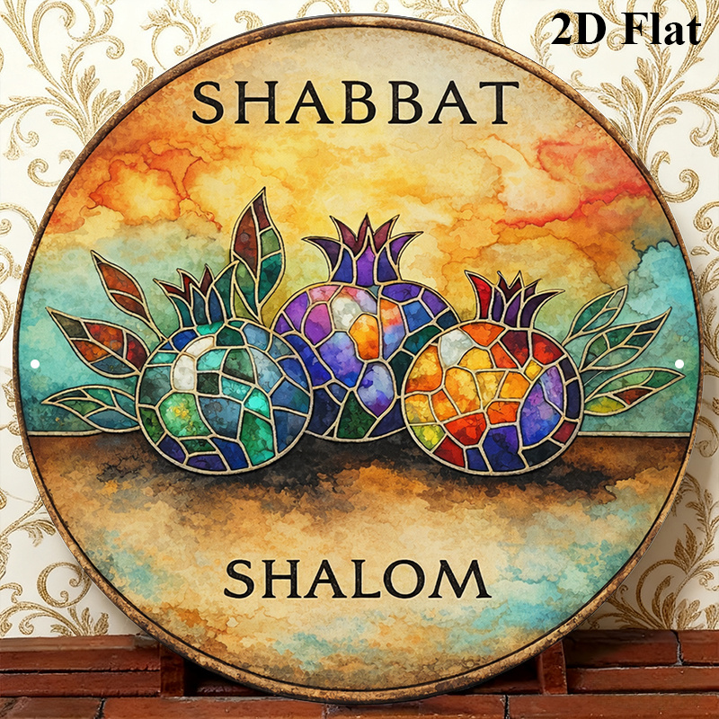 Art & Craft Photos - CIFBUY Vintage Aluminum Wall Art Waterproof