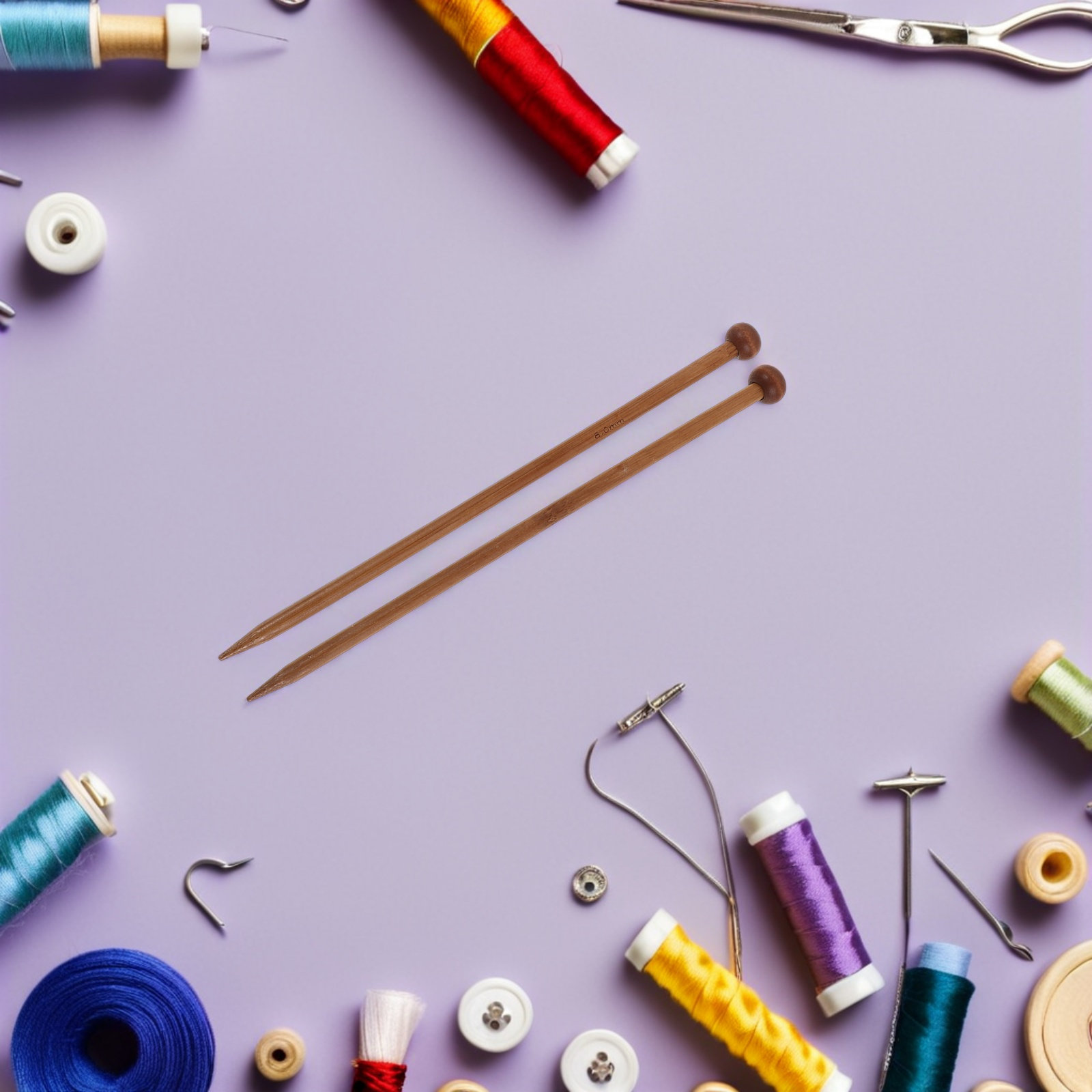 Knitting Needle Circular - 7Pairs Knitting Needles Set Wooden Circular