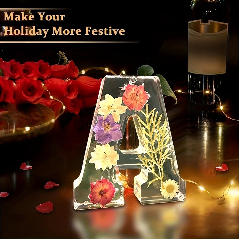 Large Silicone Molds for Casti - Art Craft Letter A 评论和价格