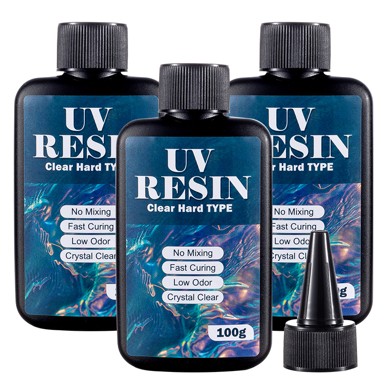 100/200/300g UV Resin Hard Typ - Art Craft Glue 评论和价格