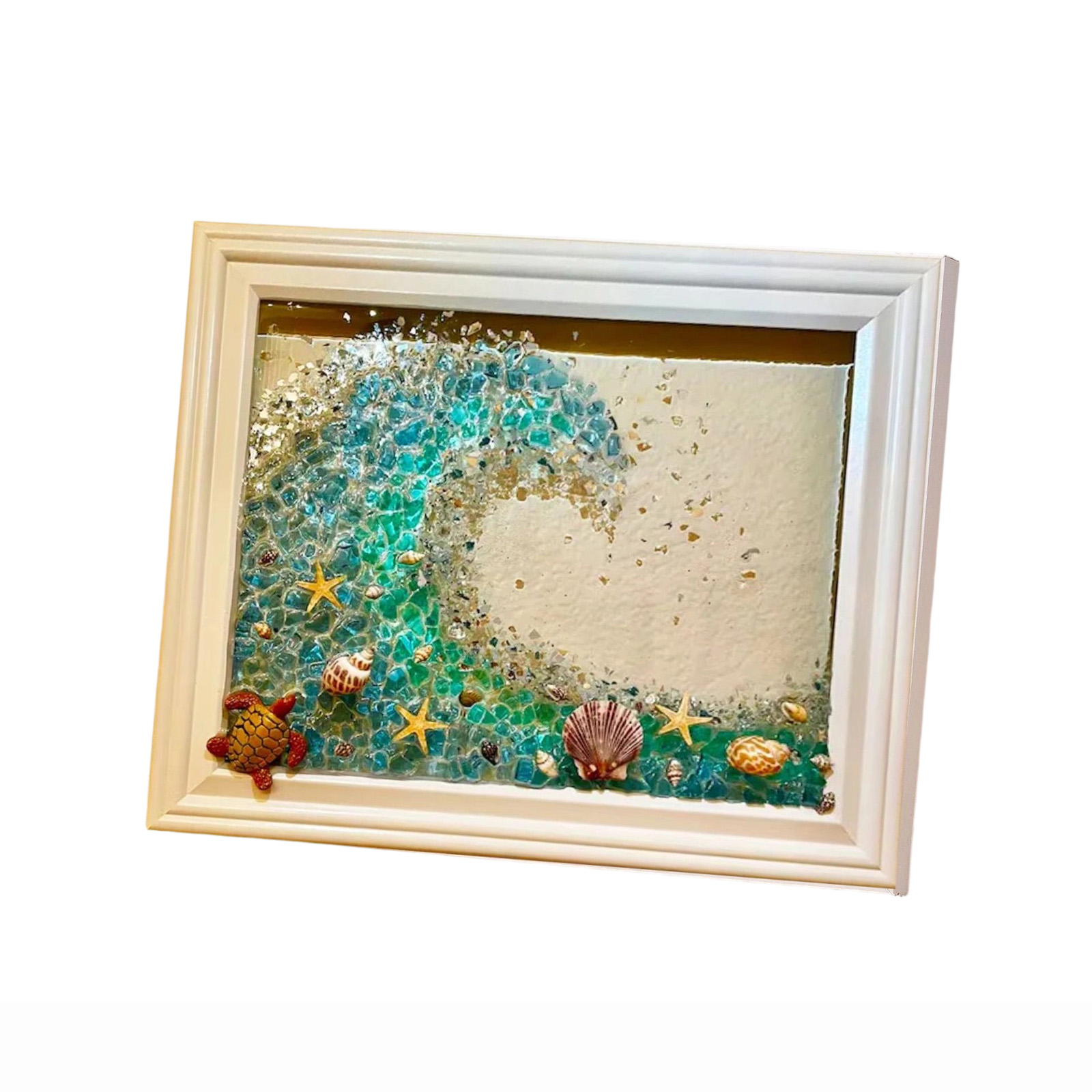 Sea Glass Art Kits Sea Glass A - Art Craft Earth Day 评论和价格