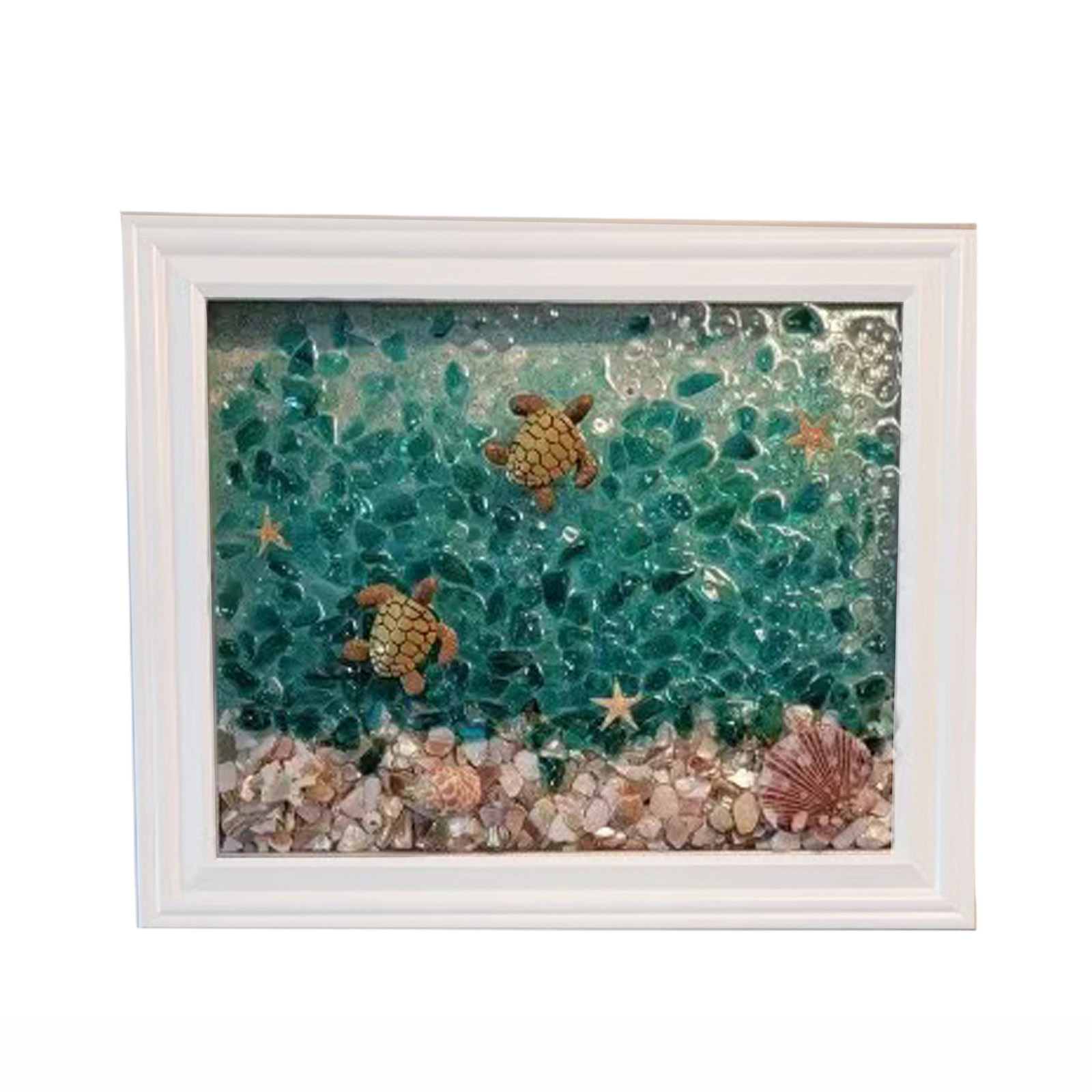 Sea Glass Art Kits Sea Glass A - Art Craft Earth Day 评论和价格