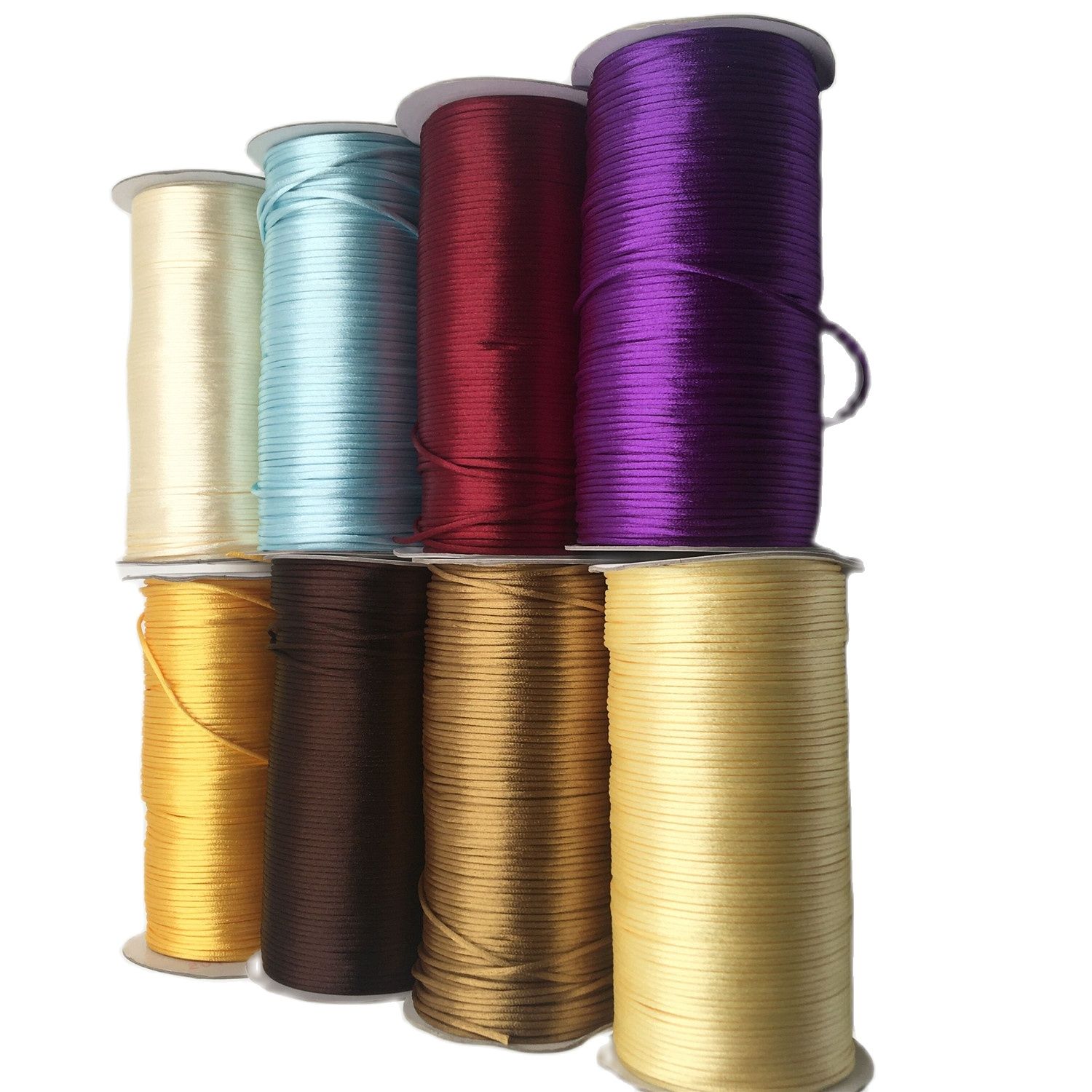 2mm Braided Macrame Silk Macra - Macrame Cord Cotton 评论和价格