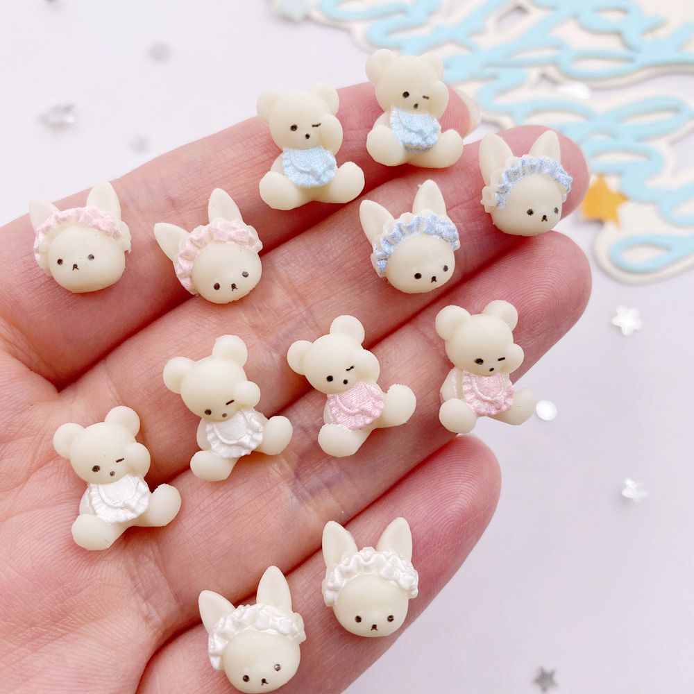30Pcs Resin Kawaii Colorful 3D - Art Craft 2 Year Olds 评论和价格