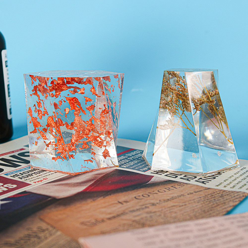 Cylinder Silicone Mold Hexagon - Art Craft Table 评论和价格