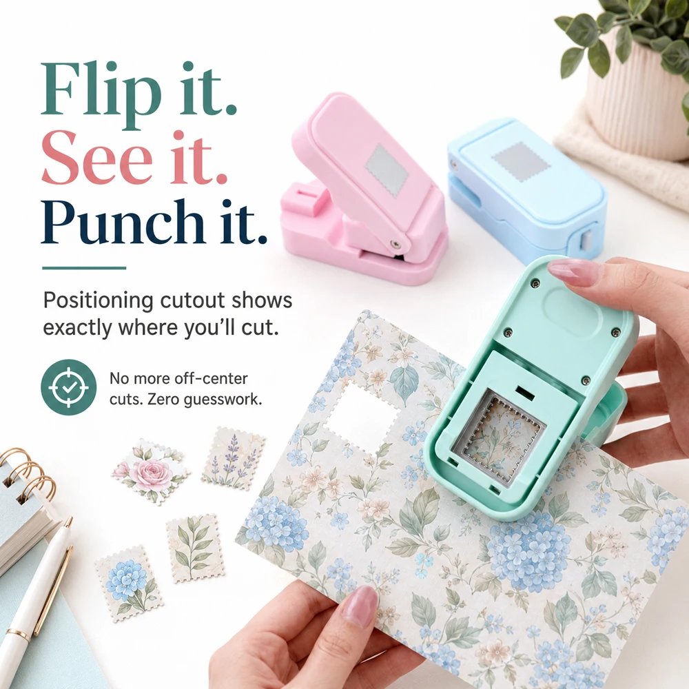 Postage Stamp Edge Paper Punch - Art Craft And 评论和价格