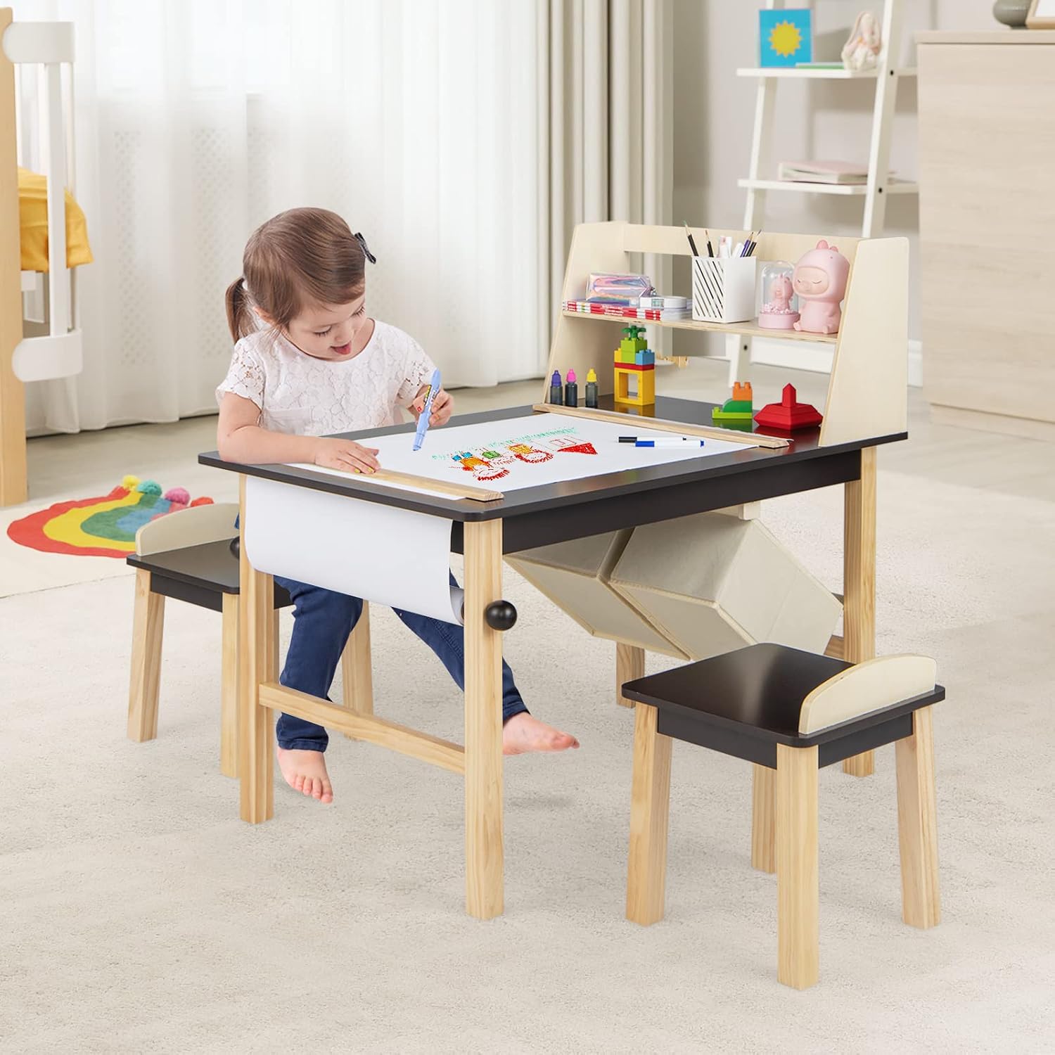 Kids Art Table and Chair Set,  - Art Craft 2 Year Olds 评论和价格