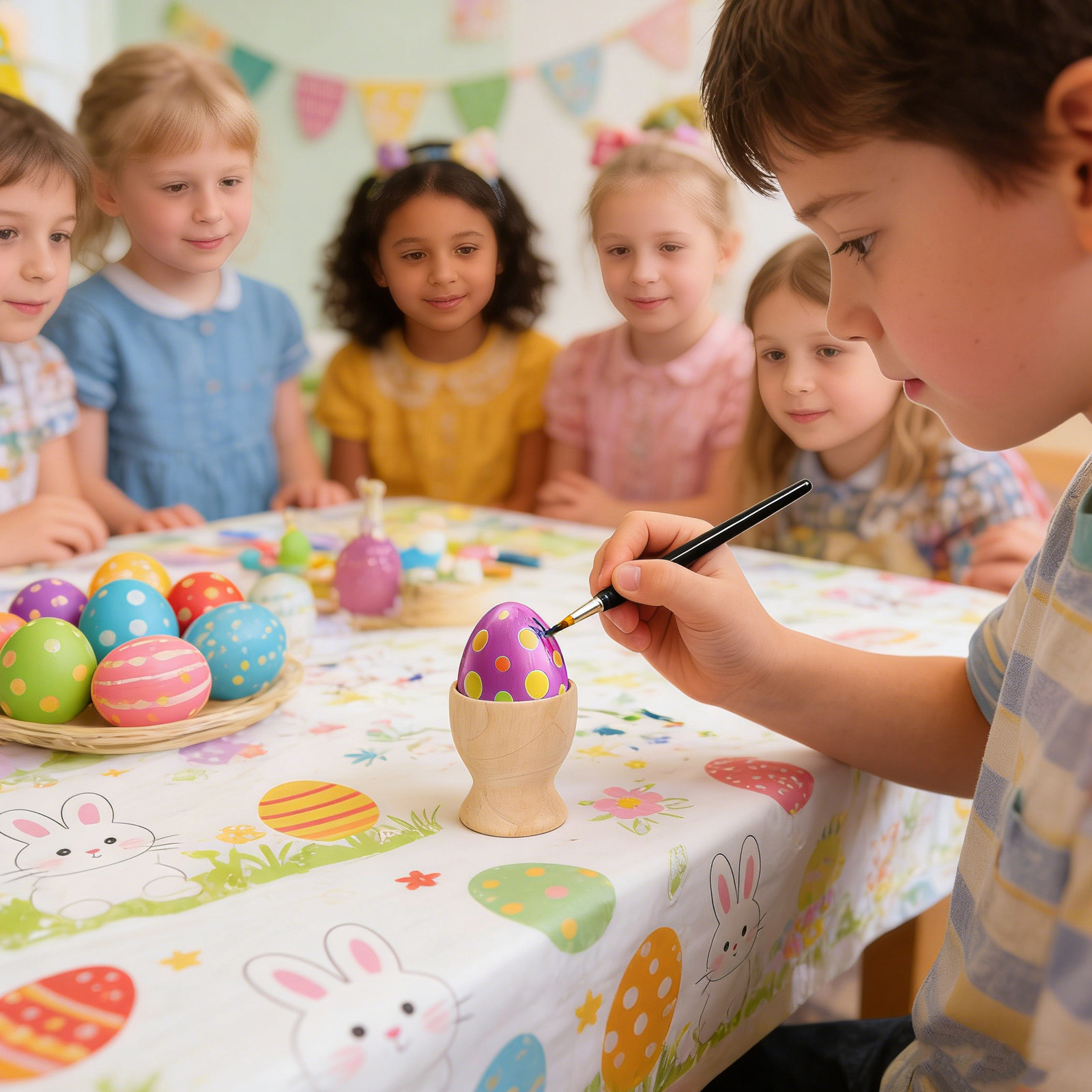 12Pcs Blank Wood Egg Stand Cup - Art Craft Activities For Preschoolers 评论和价格