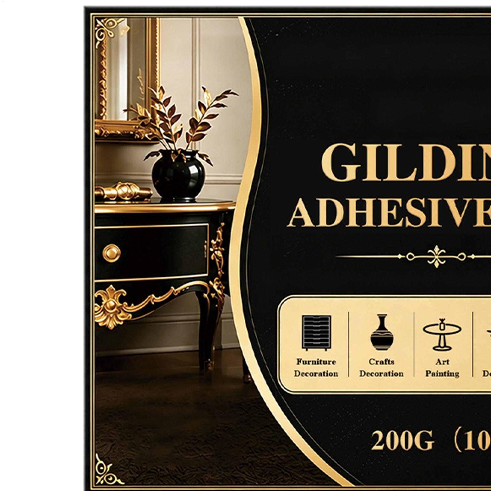 NEW Gilding Adhesive Water-Bas - Art Craft Glue 评论和价格