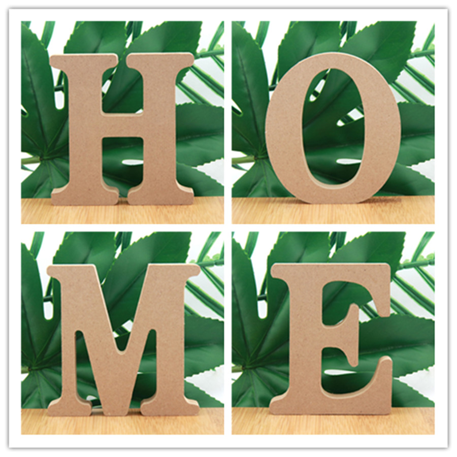 1pc 10cm Wood Color Wooden Let - Art Craft Letter A 评论和价格