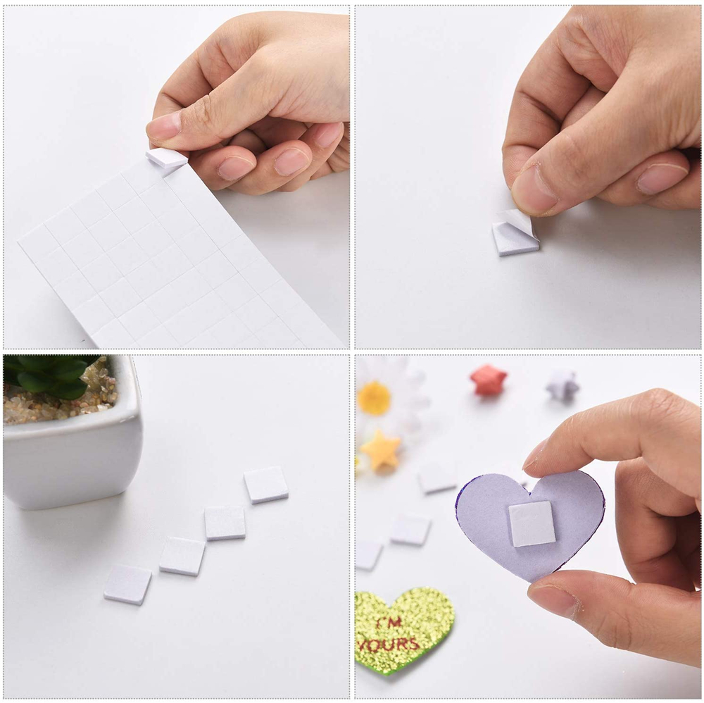 900PCS Foam Dots Dual-Adhesive - Art Craft Earth Day 评论和价格