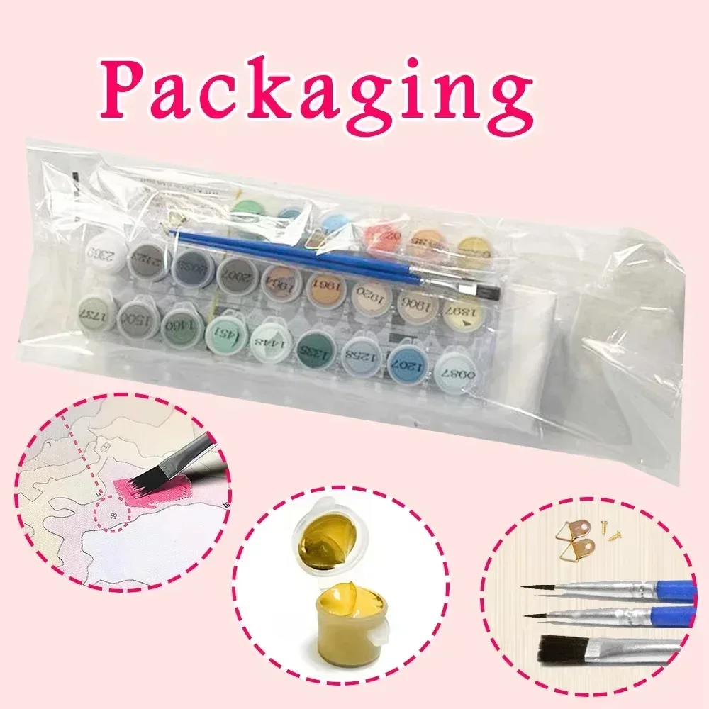 Paint By Numbers Kit for Adult - Art Craft Letter A 评论和价格