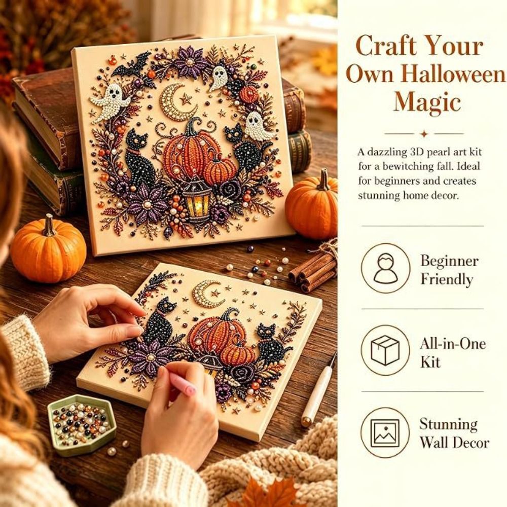 Friendly Crafts Halloween Pear - Art Craft Earth Day 评论和价格