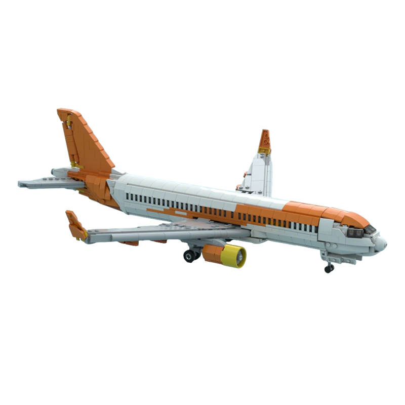 1100pcs MOC Easy Jet Airbuss A - Art Craft Easy Ideas 评论和价格