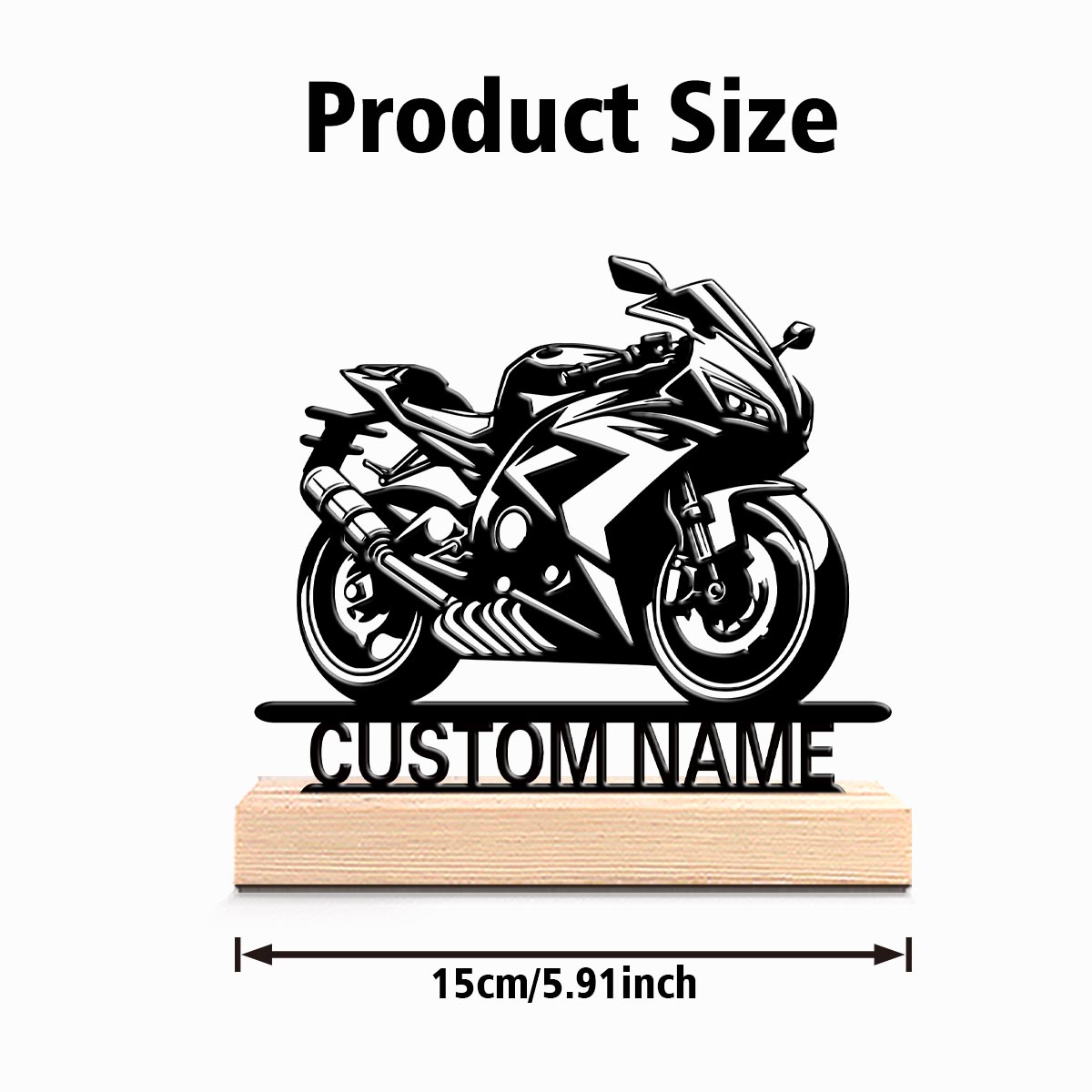 1pc Abstract cool motorcycle C - Art Craft Letter A 评论和价格