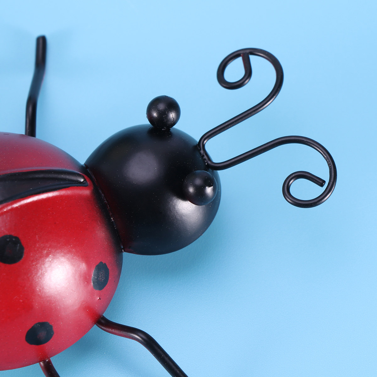 3Pcs Ladybug Wall Mounted Meta - Art Craft Ladybug 评论和价格