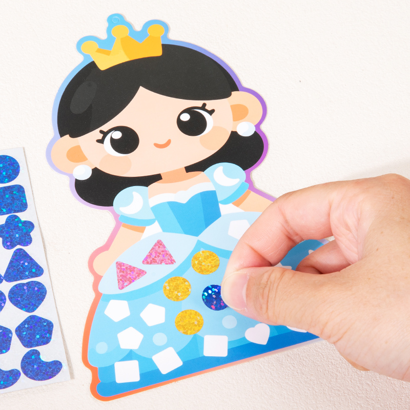 Mirror Mosaic Sticker Toys Cre - Art Craft 2 Year Olds 评论和价格
