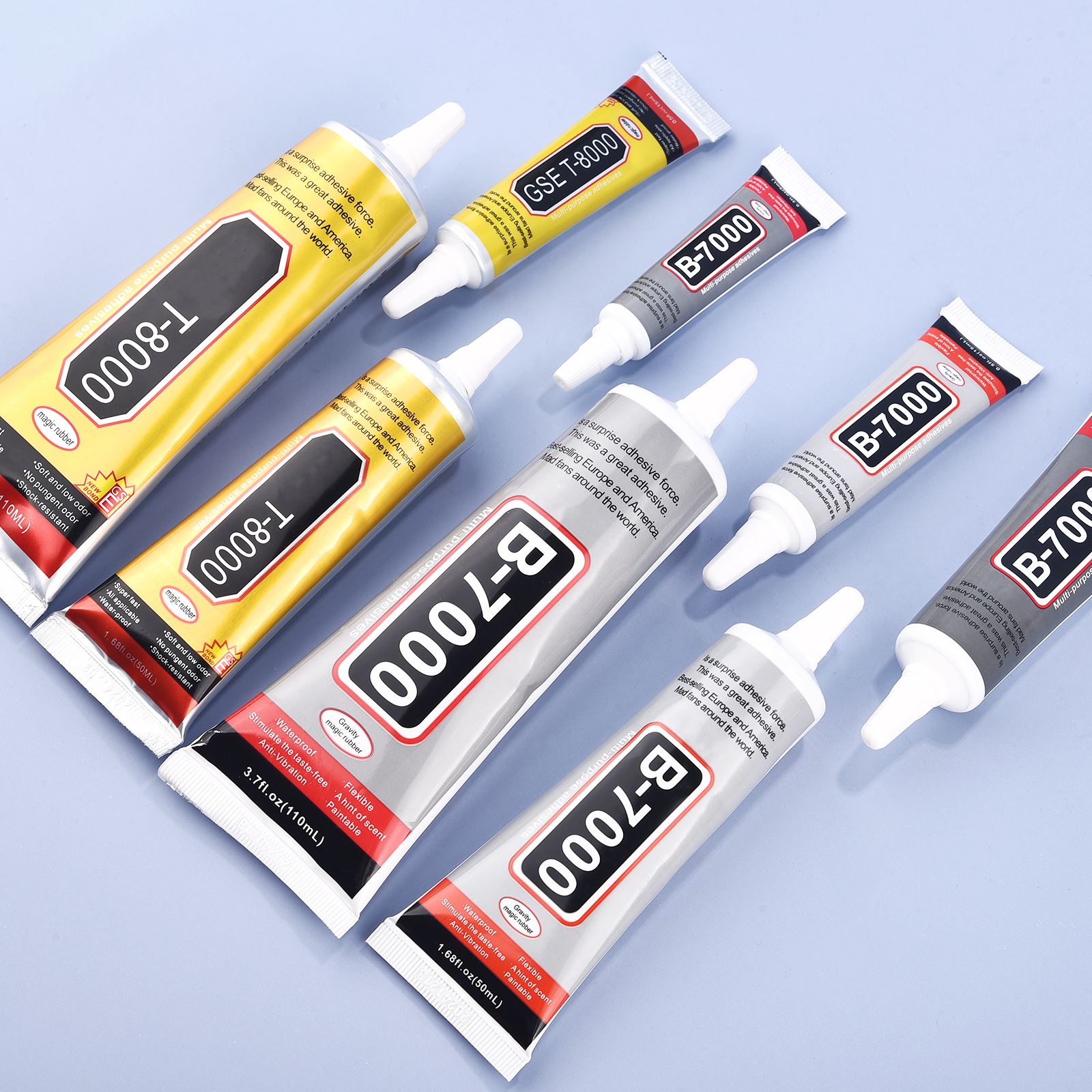 9/15/50/110ml B-7000 Glue T-80 - Art Craft Glue 评论和价格
