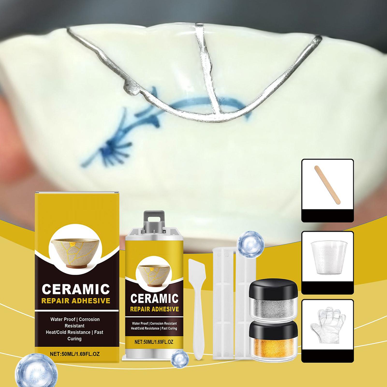 Porcelaine Repair Kit Gold Cer - Art Craft Cup 评论和价格
