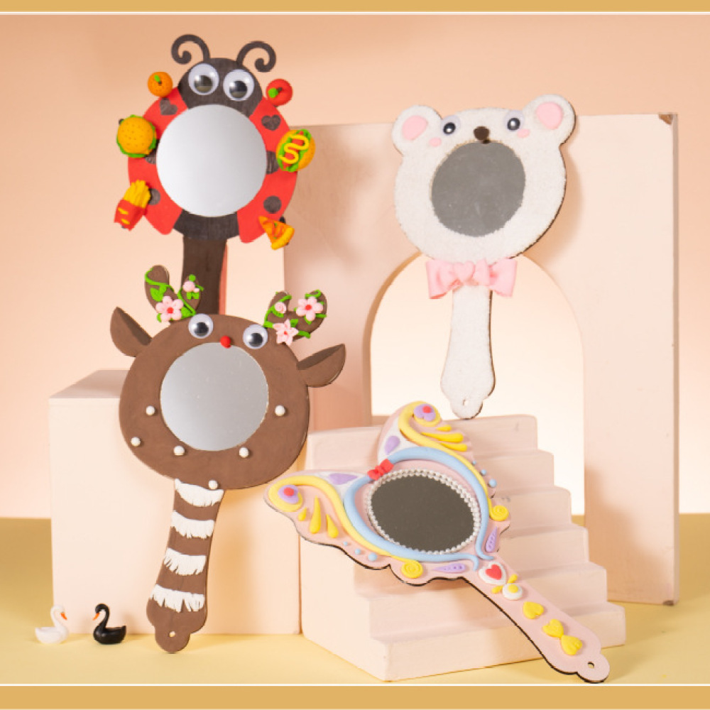 Handmade Magic Mirror Clay Set - Art Craft Activities For Preschoolers 评论和价格