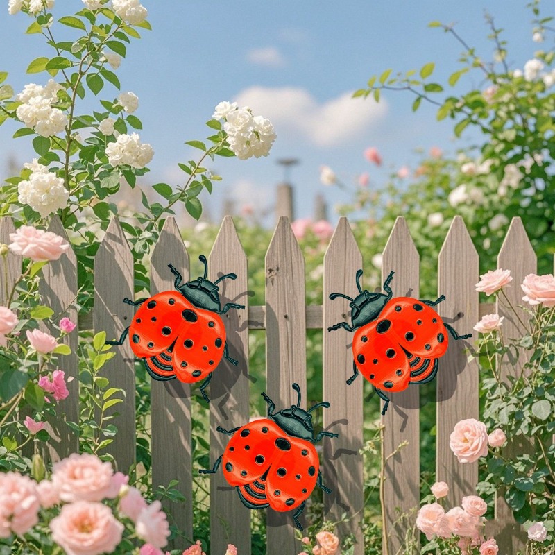 3PCS Butterfly Iron Crafts Hom - Art Craft Ladybug 评论和价格