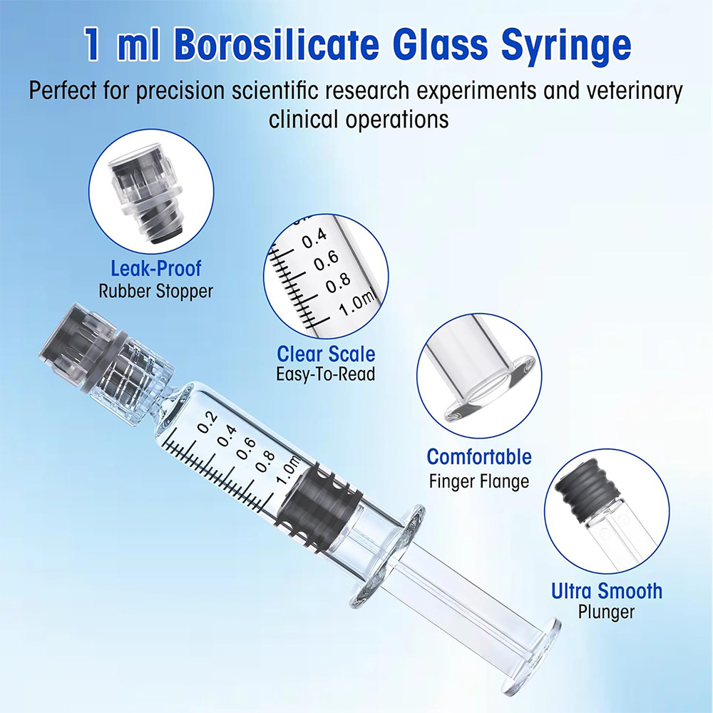 1ml Glass Luer Pet Food Measur - Art Craft Glue 评论和价格