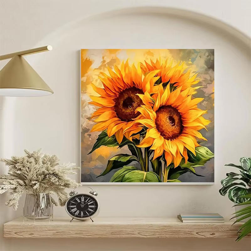 Sunflower Oil Painting Set, Ha - Art Craft Letter A 评论和价格