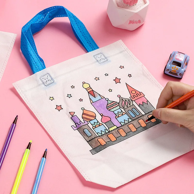 1-10pcs Sets DIY Graffiti Bag  - Art Craft Notebook 评论和价格