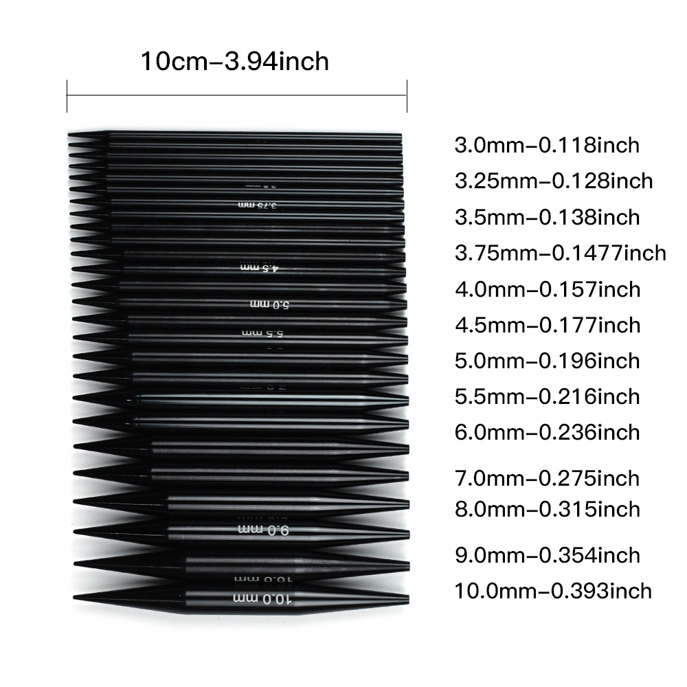 Black Detachable Circular Alum - Knitting Needle Circular 评论和价格