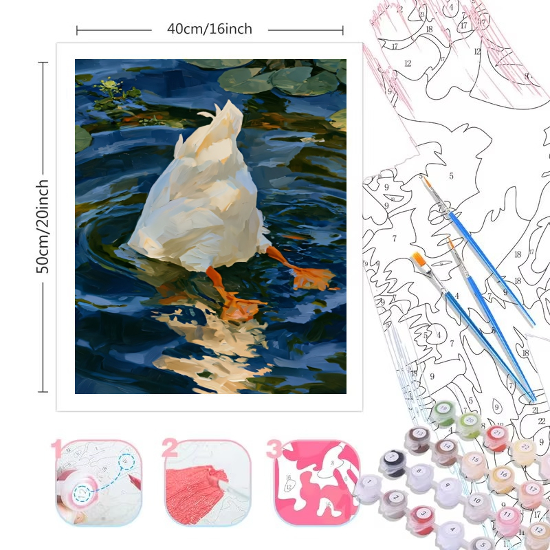 Paint By Numbers Kit for Adult - Art Craft Letter A 评论和价格