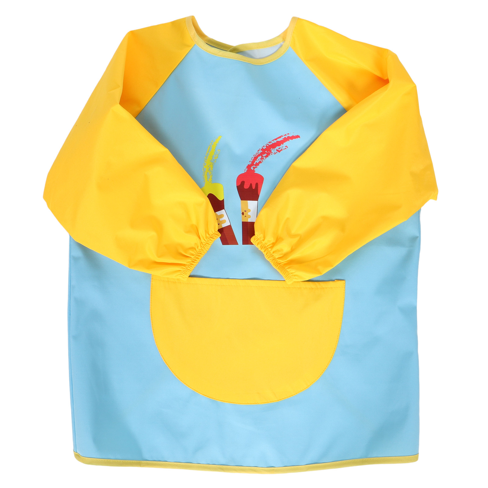 Waterproof Long Sleeve Smock P - Art Craft Activities For Preschoolers 评论和价格
