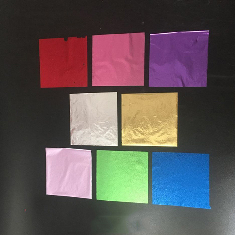 50Pcs 8x8.5cm Gold Leaf Sheets - Art Craft In Paper 评论和价格