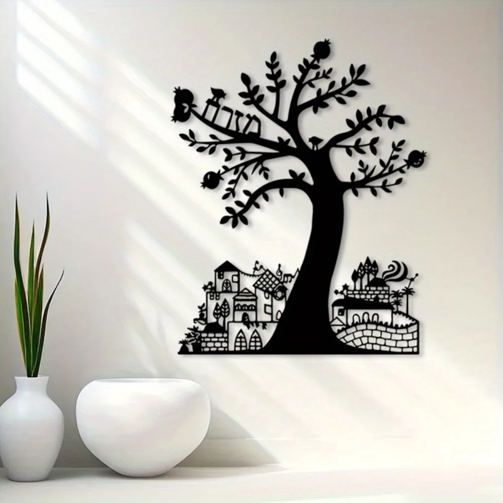 CIFBUY Metal Wall Art Pomegran - Art Craft And 评论和价格