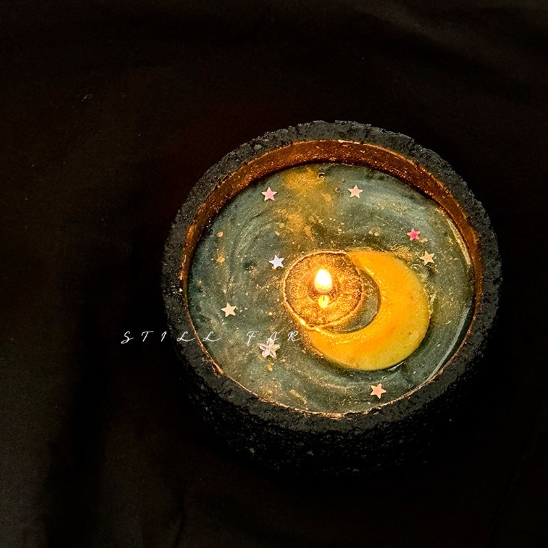 Melting Moon Scented Candle Ha - Candle Making Wax 评论和价格