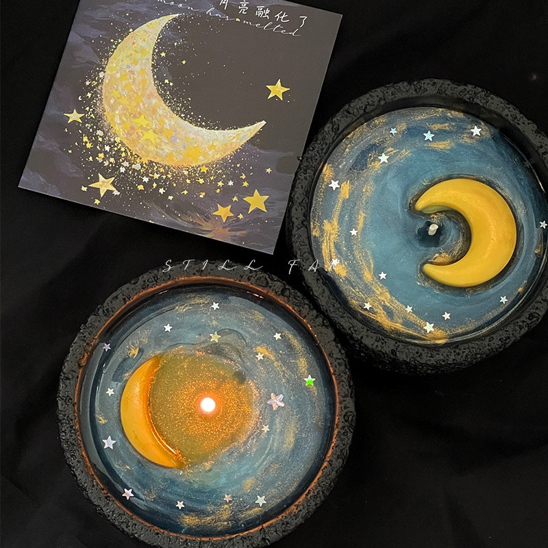 Melting Moon Scented Candle Ha - Candle Making Wax 评论和价格