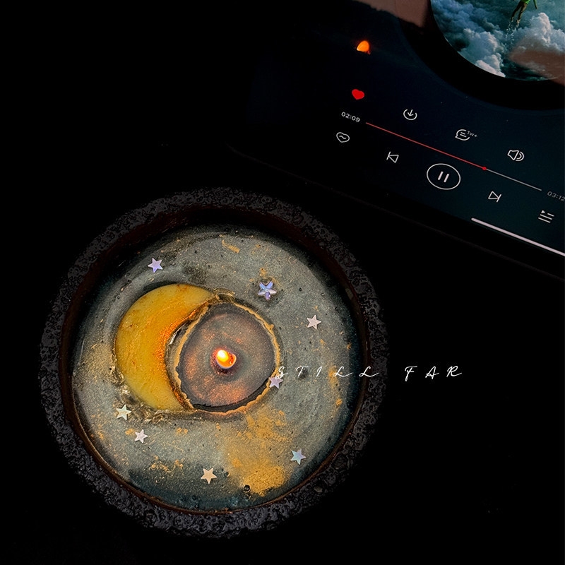 Melting Moon Scented Candle Ha - Candle Making Wax 评论和价格