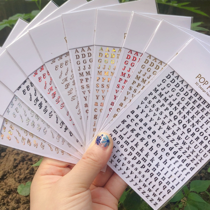 26 Alphabet Stickers Glitter S - Art Craft Letter A 评论和价格