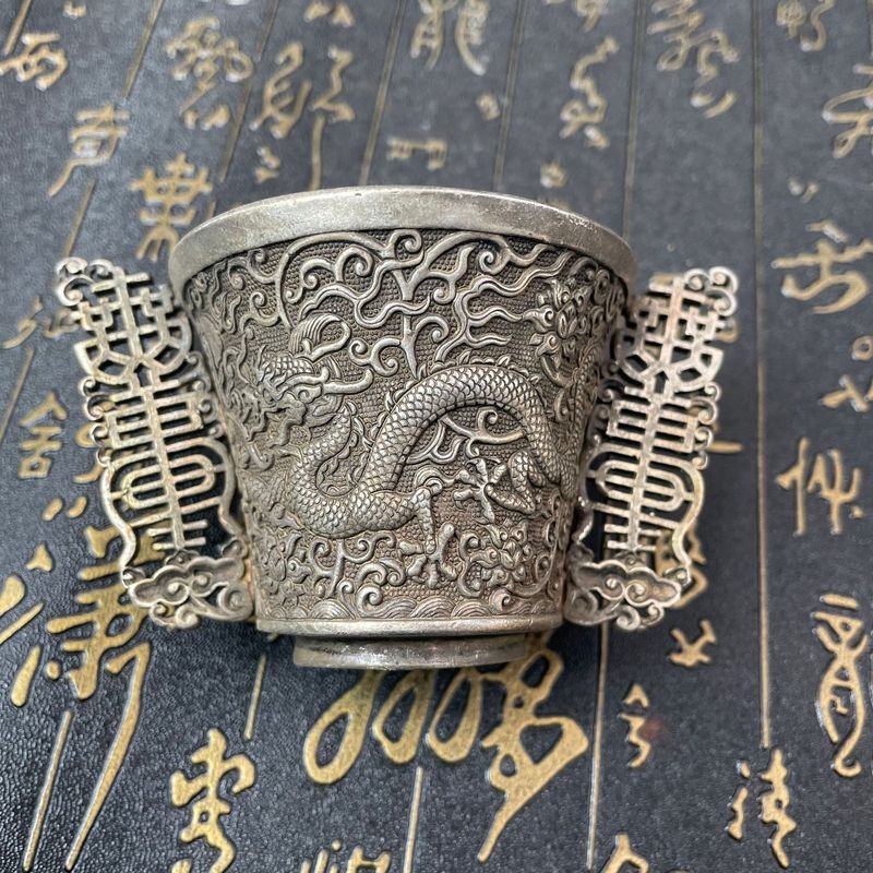 New vintage-style patina doubl - Art Craft Cup 评论和价格