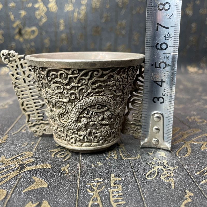 New vintage-style patina doubl - Art Craft Cup 评论和价格