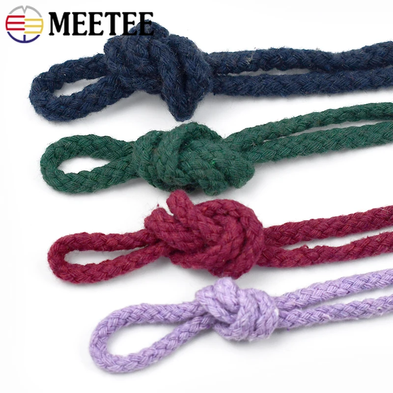 10/50M 5/7mm Cotton Cord Sewin - Macrame Cord Cotton 评论和价格
