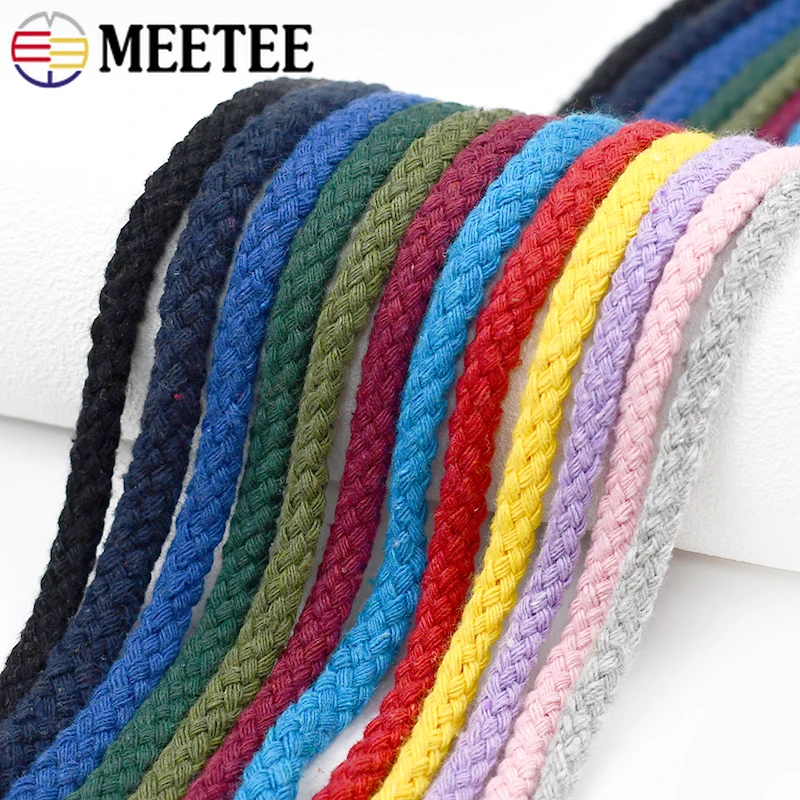 10/50M 5/7mm Cotton Cord Sewin - Macrame Cord Cotton 评论和价格