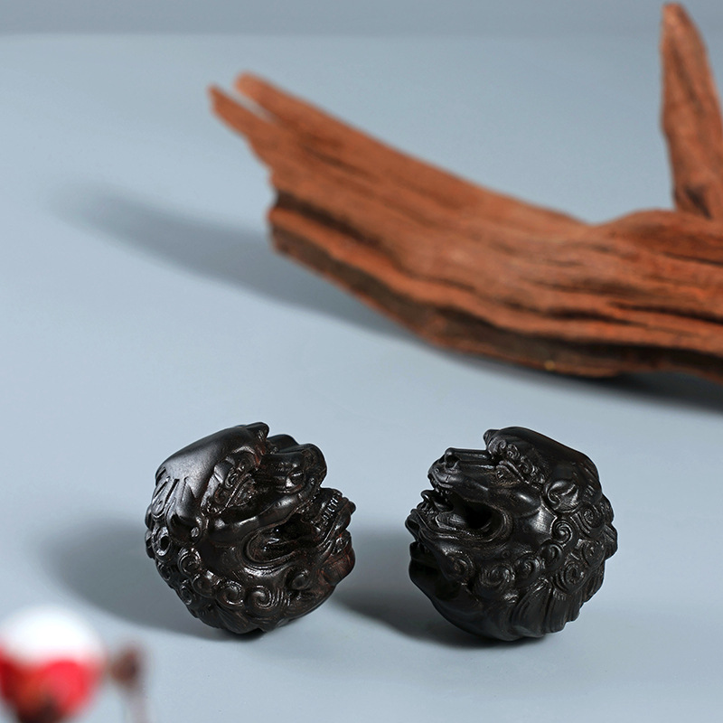 Chinese Black Sandalwood Carve - Art Craft Easter 评论和价格