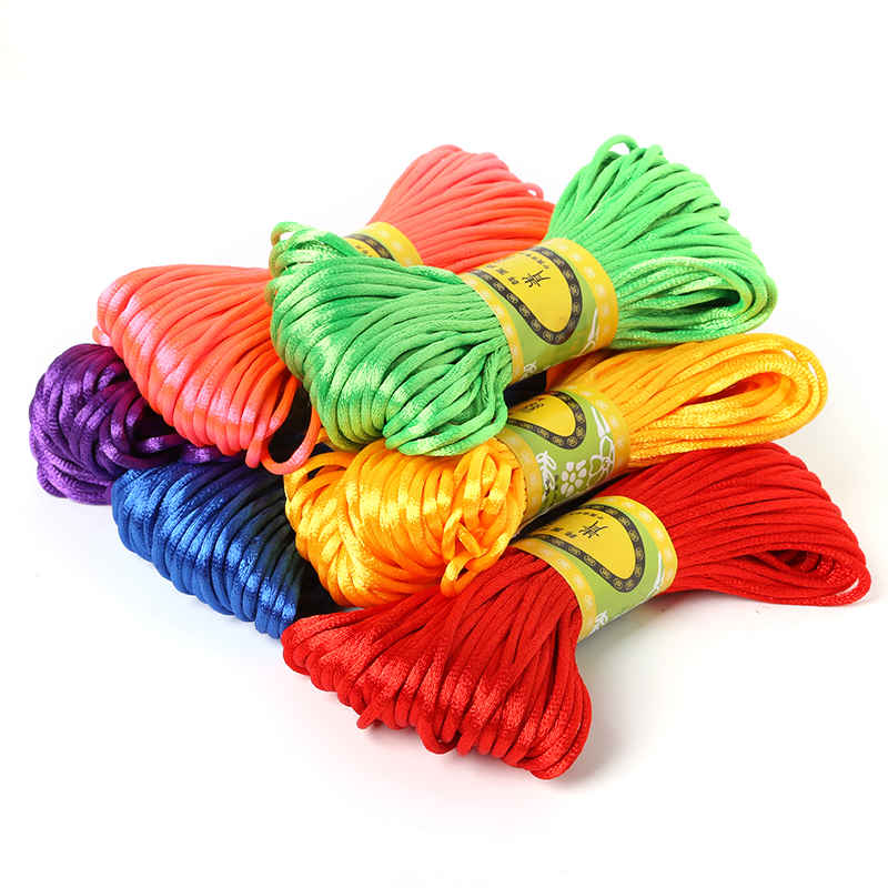 2mm 20meter Soft Satin Rattail - Macrame Cord Cotton 评论和价格