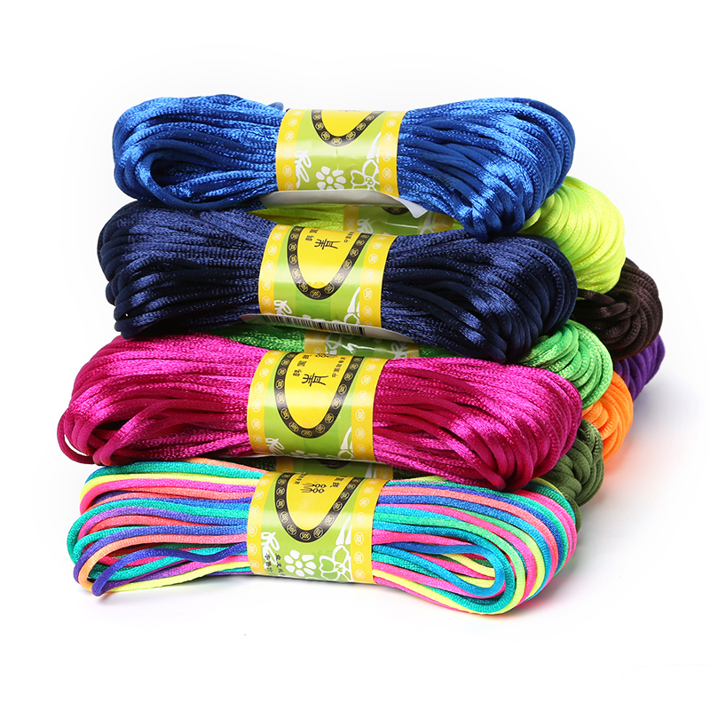 2mm 20meter Soft Satin Rattail - Macrame Cord Cotton 评论和价格