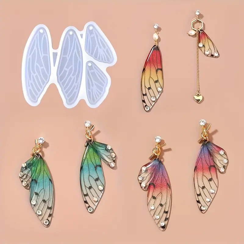 1 Wings Crystal Glue Molds, Cr - Art Craft Glue 评论和价格