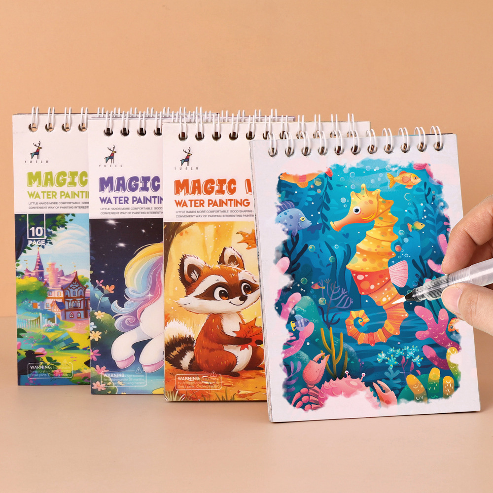 Magic Water Drawing Book for K - Art Craft Activities For Preschoolers 评论和价格